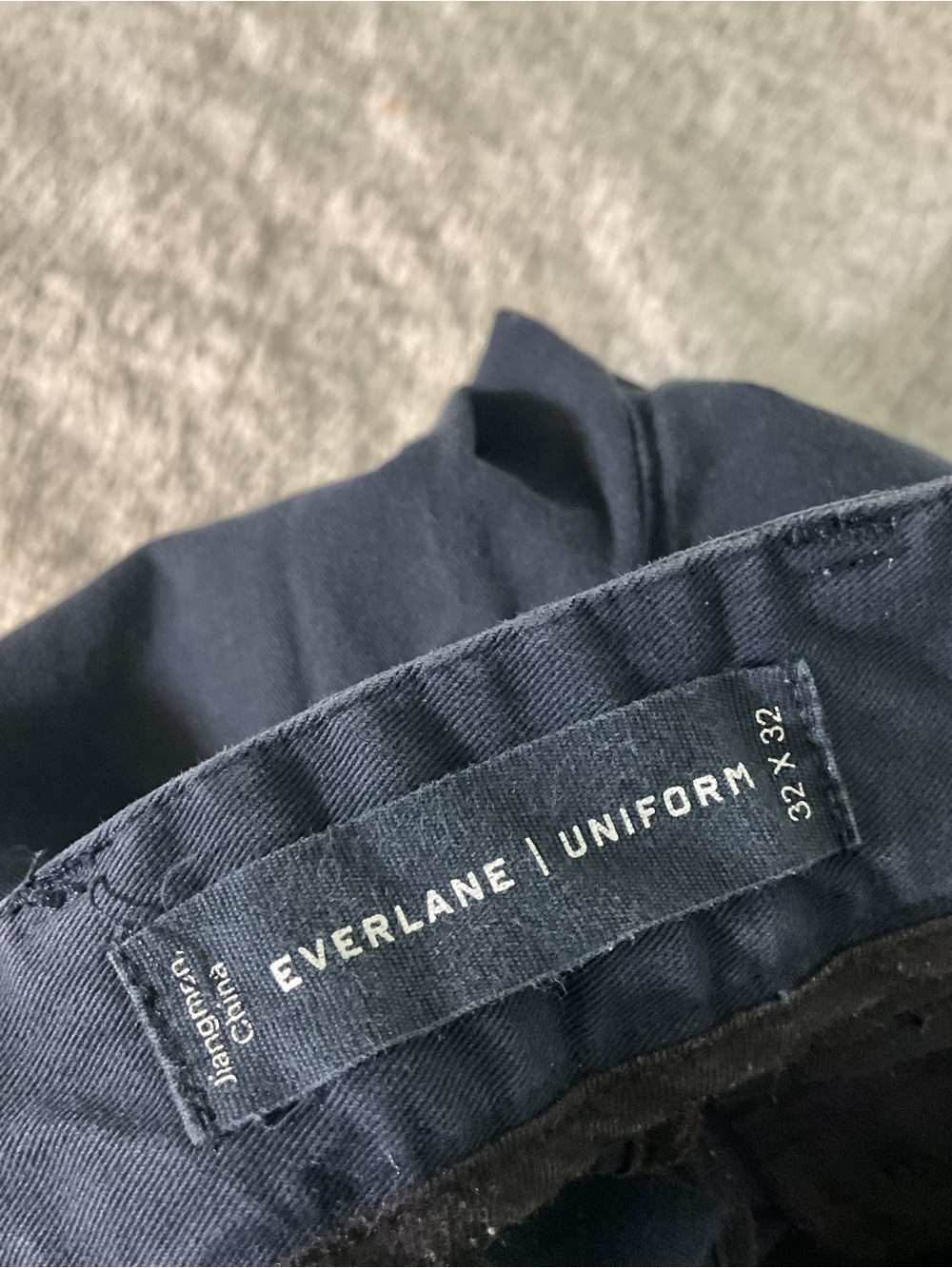 Everlane Navy The Performance Chino Pants Size 32 - Picture 13 of 15